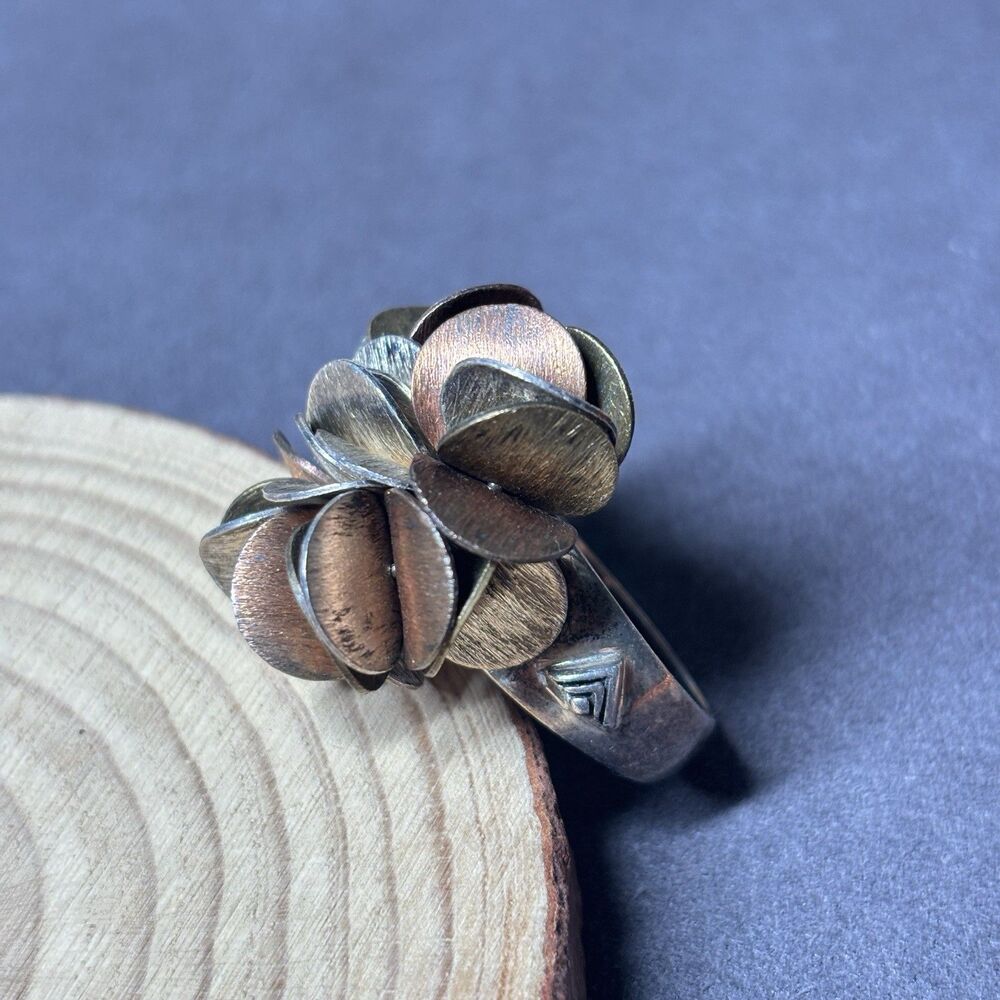 SILPADA 925 Sterling Silver Brass Copper CHA CHA Ring R1978 Size 6